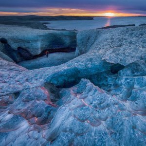 Ledene pećine Islanda