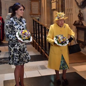 Kraljica Elizabeta i princeza Eugenie