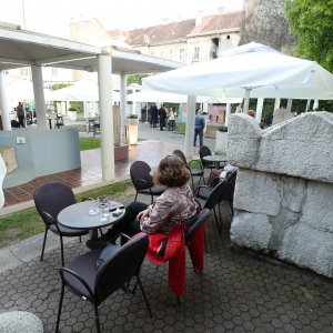 Party otvorenja novouređene terase Arheološkog muzeja