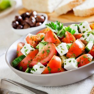 Grčka salata s krastavcima