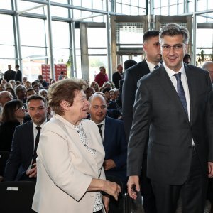 Ana Stavljenić Rukavina i Andrej Plenković