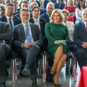 Andrej Plenković, Gordan Jandroković i Kolinda Grabar-Kitarović