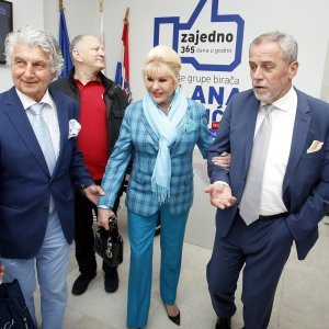 Ivana Trump s Milanom Bandićem, Vladimirom Kraljevićem i Nikicom Gabrićem razgovarala je o zdravstvenom turizmu