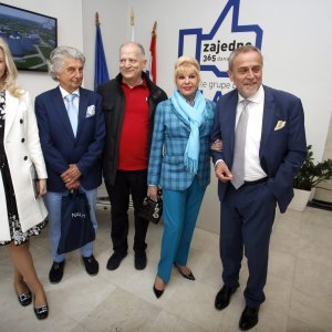 Ivana Trump s Milanom Bandićem, Vladimirom Kraljevićem i Nikicom Gabrićem razgovarala je o zdravstvenom turizmu