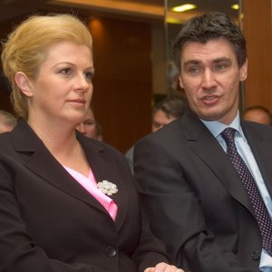 Kolinda Grabar-Kitarović i Zoran Milanović, 2007.