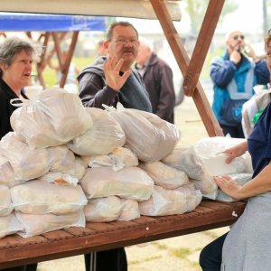 Osijek: Proslava Međunarodnog praznika rada na lijevoj obali rijeke Drave