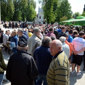 Bjelovar: Građani uz grah, pivo i sladoled proslavili Praznik rada