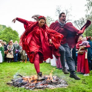 Proslava keltskog početka ljeta u Glastonburyju