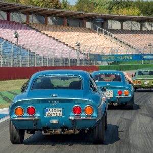 Opel GT na Hockenheimringu 2018.