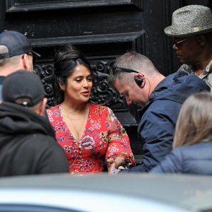 Salma Hayek i Samuel L. Jackson snimanje 'The Hitman's Wife Bodyguard' u Zagrebu