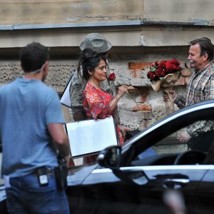 Salma Hayek i Samuel L. Jackson snimanje 'The Hitman's Wife Bodyguard' u Zagrebu