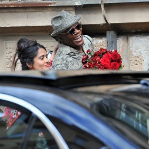 Salma Hayek i Samuel L. Jackson snimanje 'The Hitman's Wife Bodyguard' u Zagrebu