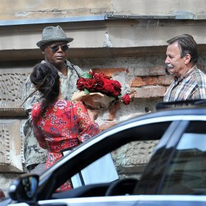 Salma Hayek i Samuel L. Jackson snimanje 'The Hitman's Wife Bodyguard' u Zagrebu