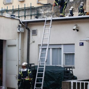 Sanacija urušenog zida kod Arheološkog muzeja u Zagrebu