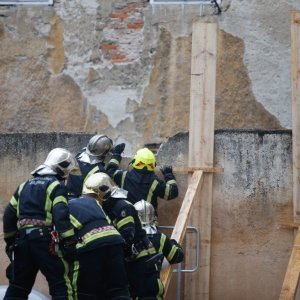 Sanacija urušenog zida kod Arheološkog muzeja u Zagrebu