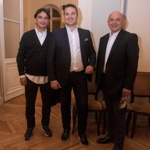 Zlatko Dalić, Marin Pucar i Ljubo Jurčić