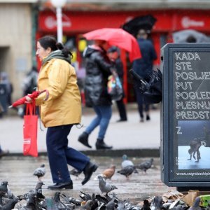 Kišobrani u Zagrebu