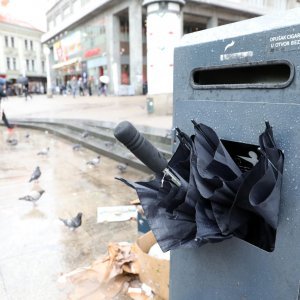 Kišobrani u Zagrebu