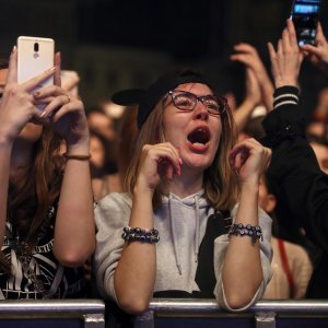 Koncert Petra Graše na Trgu bana Josipa Jelačića