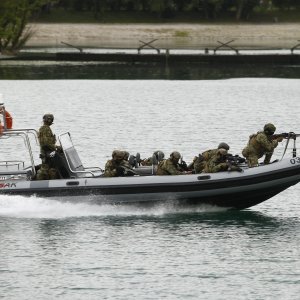 Obilježavanje 28. rođendana Hrvatske vojske na jarunskom jezeru