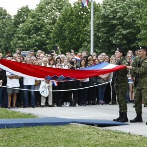 Obilježavanje 28. rođendana Hrvatske vojske na jarunskom jezeru