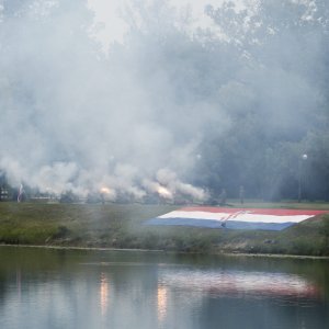 Obilježavanje 28. rođendana Hrvatske vojske na jarunskom jezeru