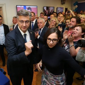Andrej Plenković - obraćanje nakon objave službenih rezultata EU izbora
