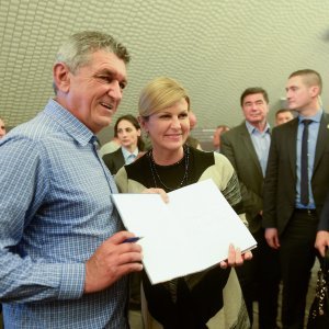 Stipe Božić i Kolinda Grabar-Kitarović