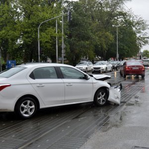 Prometna nesreća na Trešnjevci