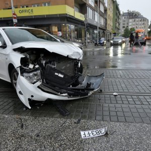 Prometna nesreća na Trešnjevci
