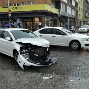 Prometna nesreća na Trešnjevci