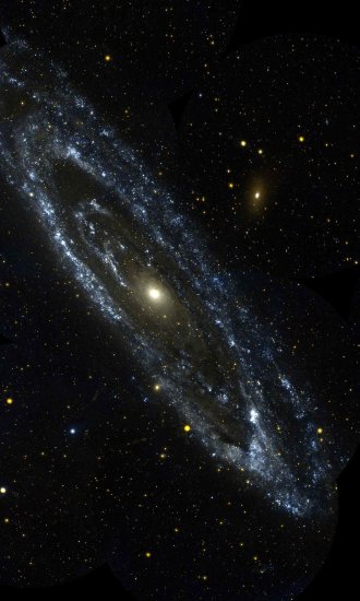 Andromeda juri 400.000 km/h