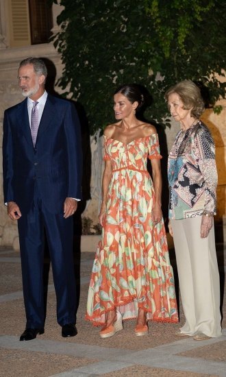 Kraljica Letizia, kraljica Sofia i kralj Felipe IV