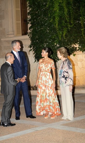 Kraljica Letizia, kraljica Sofia i kralj Felipe IV