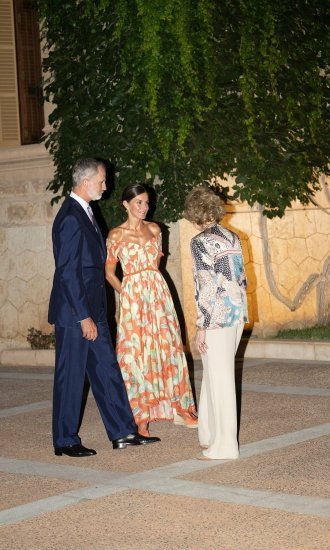 Kraljica Letizia, kraljica Sofia i kralj Felipe IV