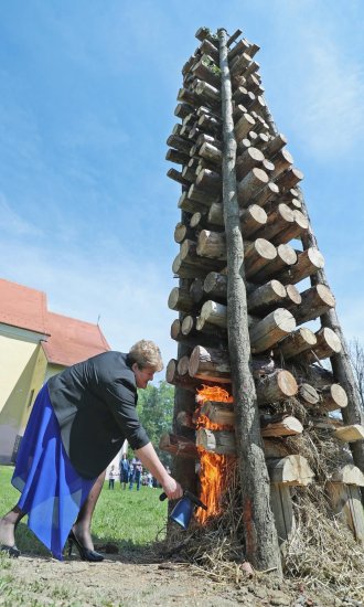 Načelnica Općine Gradec Ljubica Ambrušec potpalila je vuzmicu