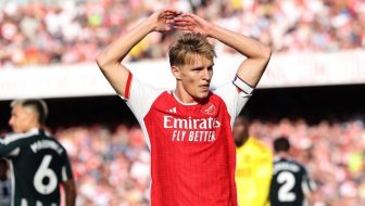 Odegaard i Arsenal