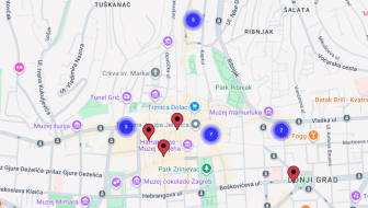 pregled lokacija