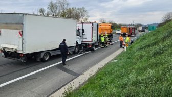 sudar teretnih vozila