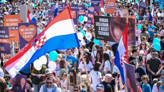 okupljanje u zagrebu