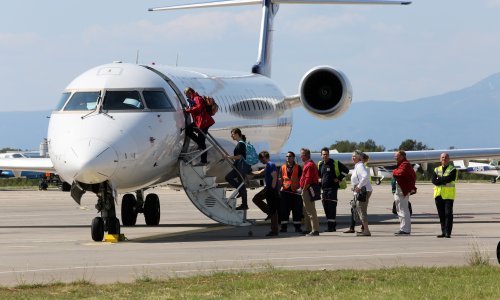 Prvi let Lufthanse iz Műnchena do Zračne luke Rijeka