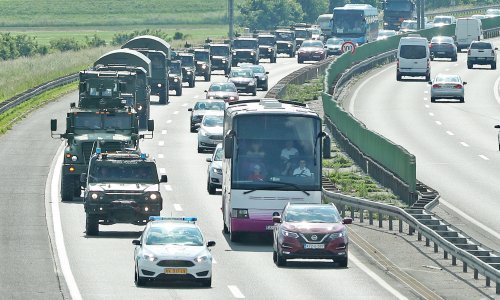 Immediate Response 19: Multinacionalna bojna krenula iz Hrvatske prema Mađarskoj