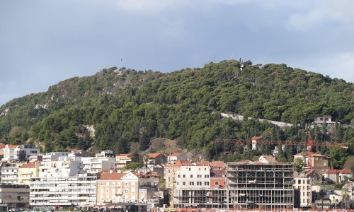 Splićani prosvjedovali zbog neuređene pristupne ceste naselju Kile
