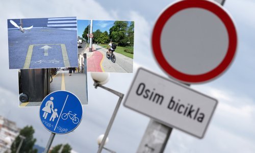 [VIDEO/FOTO] Pazi! Terasa, stup, šaht, kraj staze: Zagrebačke biciklističke staze su prepune nagaznih mina. Provozali smo se i uvjerili u to