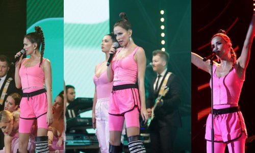 [FOTO/VIDEO] Neobičnom kreacijom Severina pokušala prikriti krhku figuru