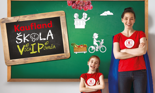 Besplatno voće i povrće partnerskim školama za sve poslovnice Kauflanda diljem Hrvatske