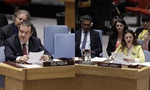 [VIDEO] Dačić poludio na šeficu delegacije Kosova u UN-u: Ajde bre, glupi ste koliko ste teški!