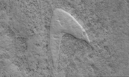 NASA je na Marsu otkrila logotip Zvjezdane flote iz Zvjezdanih staza