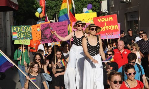 Pozitivne vibracije na devetoj Povorci ponosa u Splitu