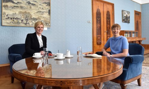 Predsjednica u Estoniji: Estonski projekti brendiranja poslužili za razvoj identiteta i brenda Hrvatske